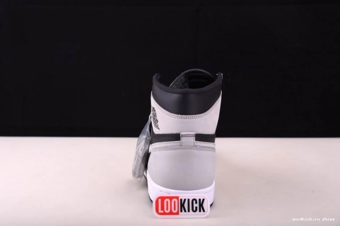 Rep High 555088-035 Light Air Black Retro 1 Smoke Grey White Jordan 0806